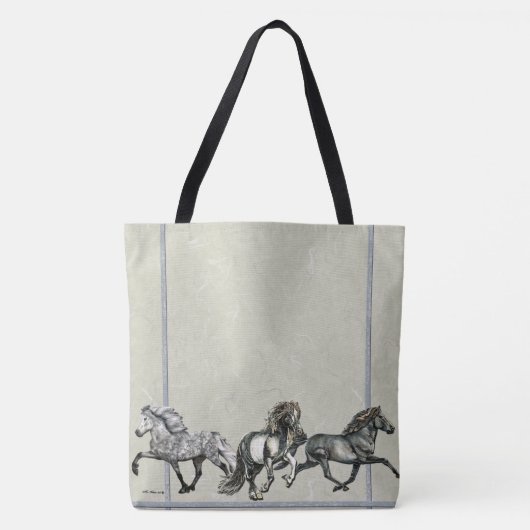 Tote Bag Islandais dans la démarche (Devant)