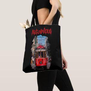 Tote Bag Istanbul : Tramway de Taksim