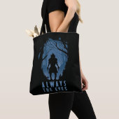Tote Bag IT Toujours La Silhouette De La Forêt Des Yeux (De près)
