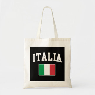 Tote Bag Italia Drapeau Italie Italiano Famille Hommes Femm
