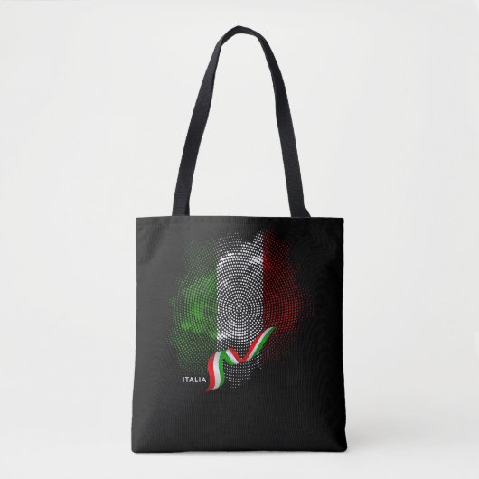 Tote Bag Italian flag (Devant)