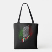 Tote Bag Italian flag (Dos)