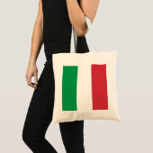 Tote Bag Italian Flag, flag of italy, italia (Devant (produit))
