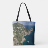 Tote Bag ITALIE, Campanie (Baie de Naples), CAPRI (Dos)