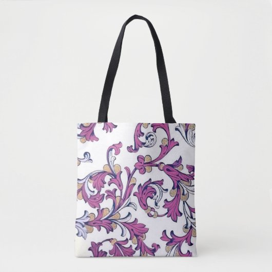 Tote Bag Italien Florentine Plats Motif (Devant)