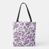 Tote Bag Italien Florentine Plats Motif (Dos)