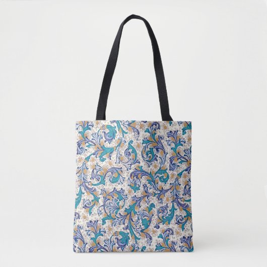 Tote Bag Italien Florentine Plats Motif (Devant)