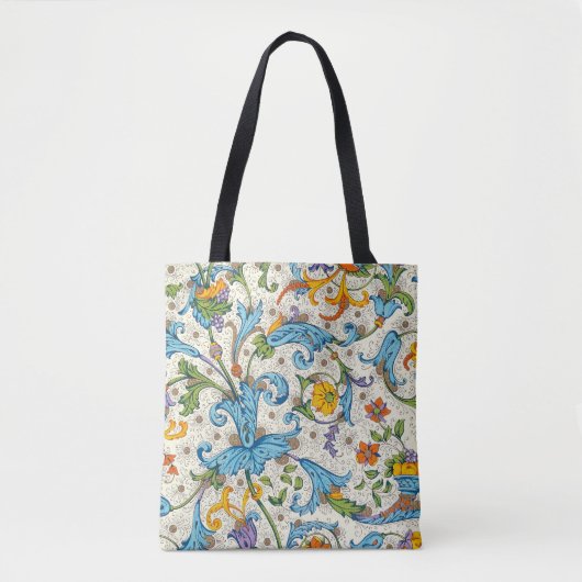 Tote Bag Italien Florentine Plats Motif (Devant)