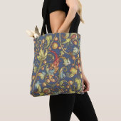 Tote Bag Italien Florentine Plats Motif (De près)
