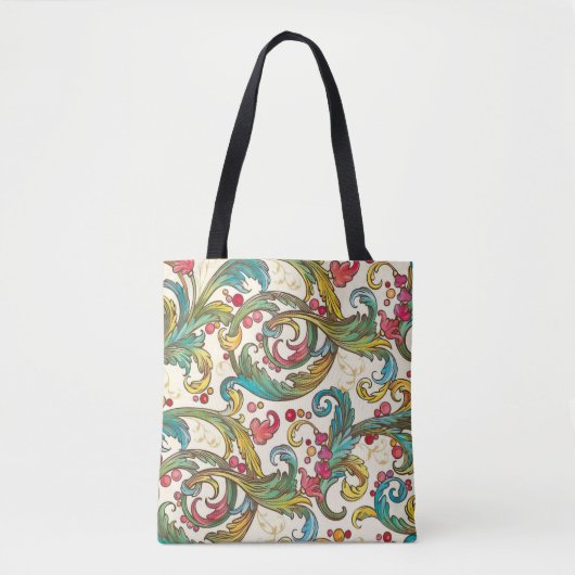 Tote Bag Italien Florentine Plats Motif (Devant)