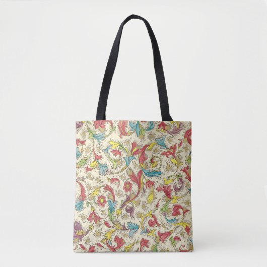 Tote Bag Italien Florentine Plats Motif (Devant)