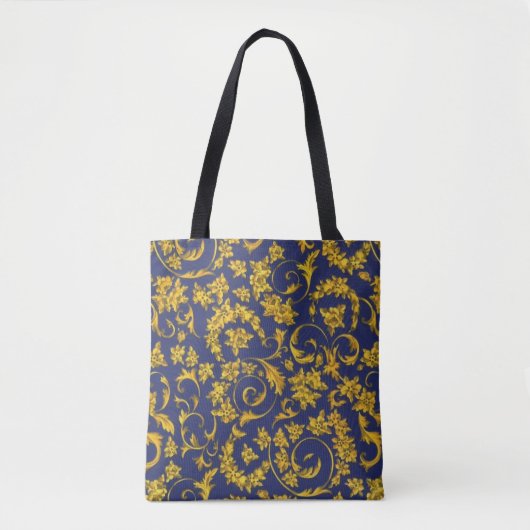 Tote Bag Italien Florentine Plats Motif (Devant)