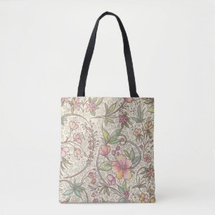 Tote Bag Italien Florentine Plats Motif