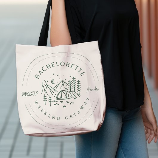 Tote Bag Itinéraire du week-end de bachelorette