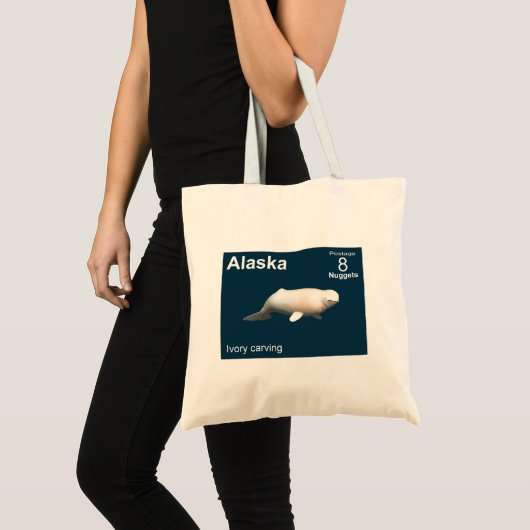 Tote Bag Ivory Beluga (Devant (produit))