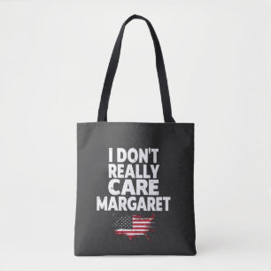 Tote Bag J. D Vance Mème drôle Je ne m'intéresse pas vraime