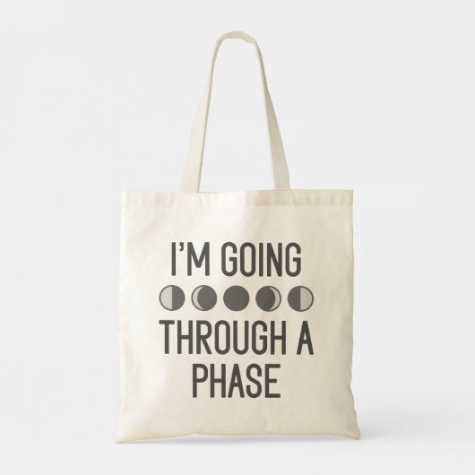 Tote Bag J’en arrive à une phase (Dos)