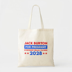 Tote Bag Jack Burton Pour Président 2028