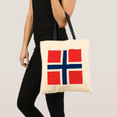Tote Bag Jack naval Norvège, Norvège (Devant (produit))