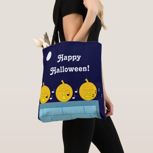 Tote Bag Jack-o'-lanternes géants : (De près)