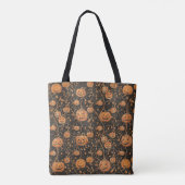 Tote Bag Jack-o-Lanterns sur la vigne (Dos)