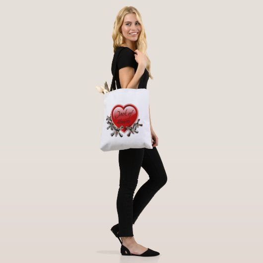 Tote Bag Jack of Hearts (Sur le modèle)