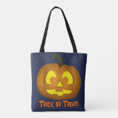 Tote Bag Jack O'Lantern Trick ou Treat (Dos)