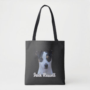 Tote Bag Jack Russell Drôle Citation - J'Aime Mon Jack Russ