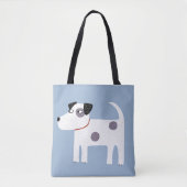 Tote Bag Jack Russell Terrier Chien (Devant)