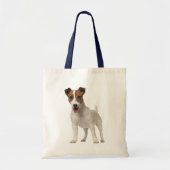 Tote Bag Jack Russell Terrier Chien Chien Chien Chien Brown (Devant)