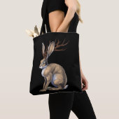 Tote Bag Jackalope Cryptid Animal (De près)