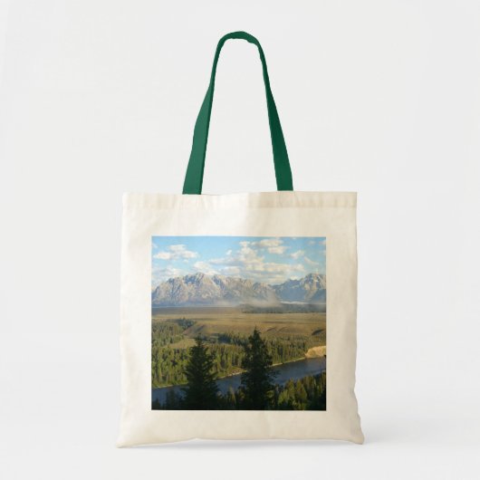Tote Bag Jackson Hole Mountains et River (Devant)