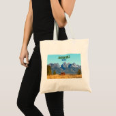 Tote Bag Jackson Hole Wyoming Vintage (Devant (produit))