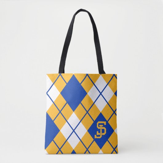 Tote Bag Jacquard de Spartans d'état de San Jose (Devant)