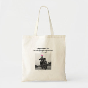 Tote Bag J'admire les femmes qui choisissent de briller…