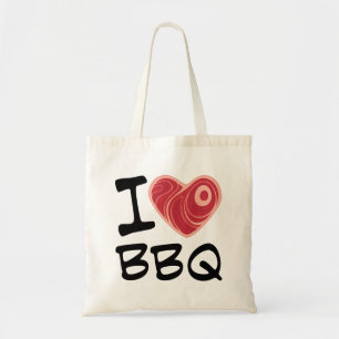 Tote Bag J'adore le barbecue
