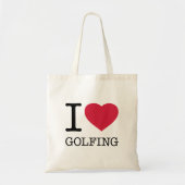 TOTE BAG J'ADORE LE GOLFING (Devant)