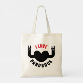Tote Bag J'adore le hard rock (Dos)