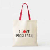 Tote Bag J'adore le Pickleball (Dos)