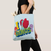 Tote Bag J'adore les dinos | Dino Ranch (De près)
