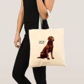 Tote Bag J'adore mon Chessie ! (Devant (produit))