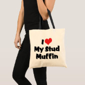 Tote Bag J'adore mon étalon (Devant (produit))