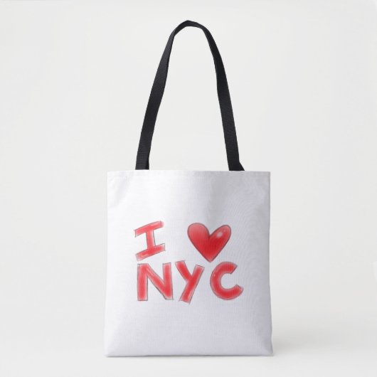 Tote Bag J'adore NYC Classique (Devant)