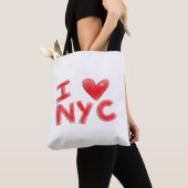 Tote Bag J'adore NYC Classique (De près)