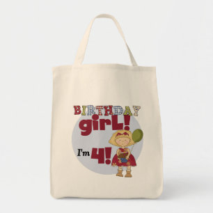 Tote Bag J'ai 4 T-shirts et cadeaux pour filles d'anniversa
