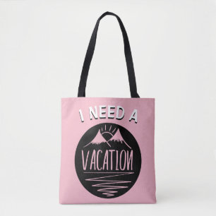 TOTE BAG J'AI BESOIN DE VACANCES