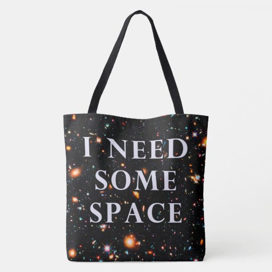 Tote Bag J'Ai Besoin D'Espace (Dos)