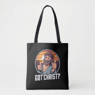 Tote Bag J'ai Buddy un Christ Noël Jésus Religieux