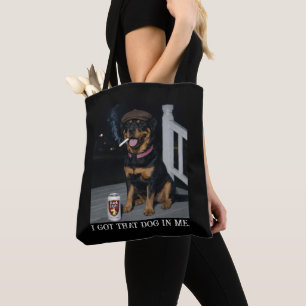 Tote Bag J'ai Ce Chien En Moi, Personnalité Drôle De Rottwe