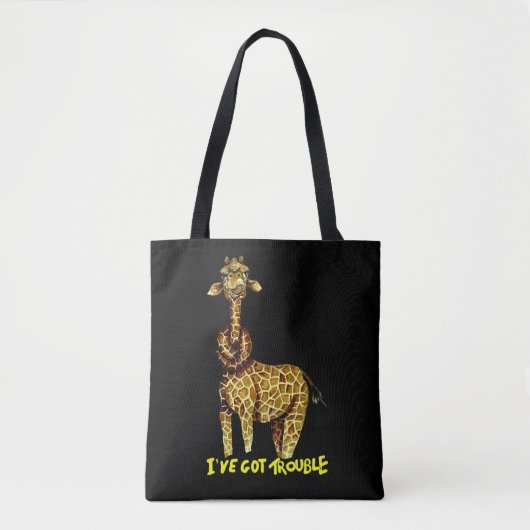 Tote Bag J'ai des ennuis (Devant)